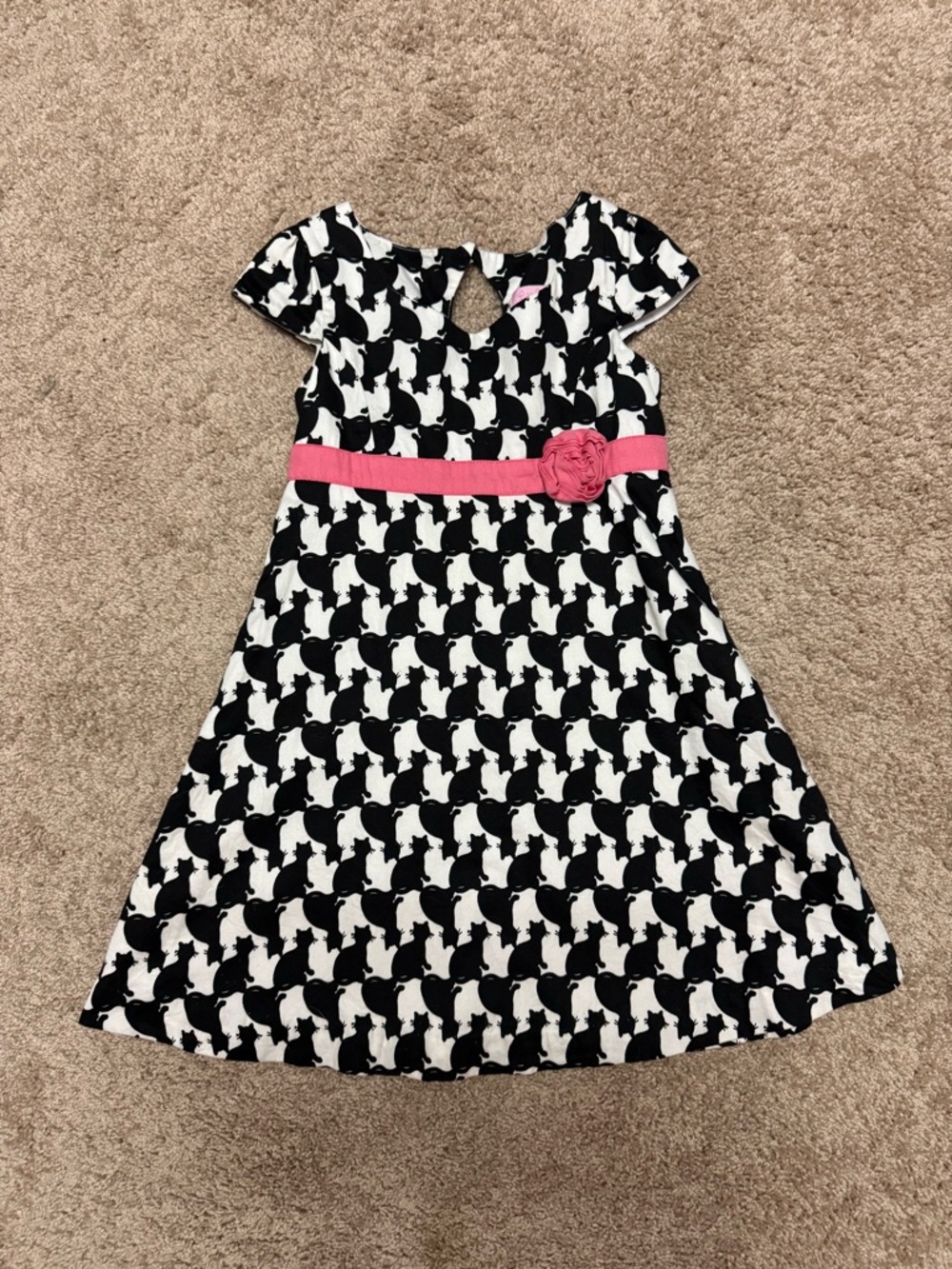 Girls Lilly Pulitzer Fancy Fest Cat Dress